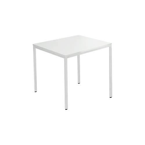 4251898823288 - Pure Stahlrohrtisch Rechteck Quadratrohrfuß B 1200 x T 700 x H 720 mm lichtgrau lichtgrau 4251898823288 - Pure Stahlrohrtisch Rechteck Quadratrohrfuß B 1200 x T 700 x H 720 mm lichtgrau lichtgrau