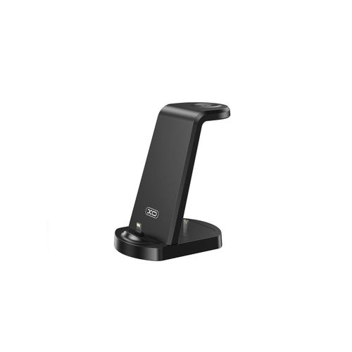 6920680836161 - XO 3in1 Ladeständer WX035 mit iPhone-Anschluss 15W schwarz