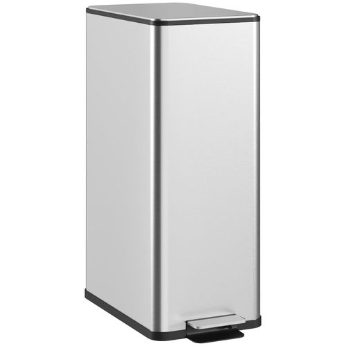 4255633577047 - Mülleimer 20L Treteimer Kosmetikeimer Abfalleimer mit Deckel und Fußpedal Müllbehälter mit Inneneimer für Wohnzimmer Büro Edelstahl 215 x 372 4255633577047 - Mülleimer 20L Treteimer Kosmetikeimer Abfalleimer mit Deckel und Fußpedal Müllbehälter mit Inneneimer für Wohnzimmer Büro Edelstahl 215 x 372