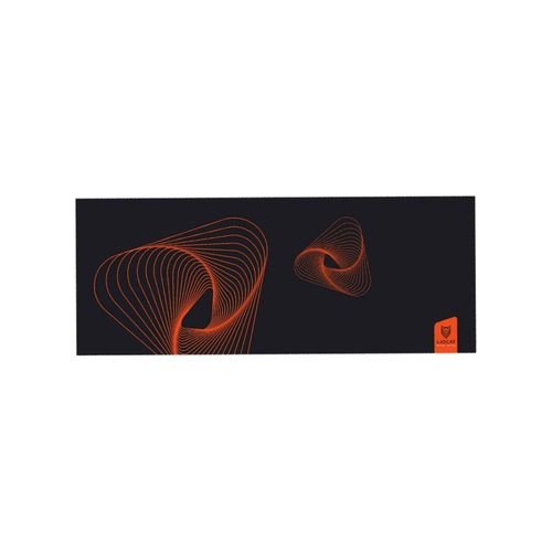 5907691901171 - Mauspad PD 684 XXXL in Schwarz 90x35 cm orangen Mustern Gaming Mauspad 5907691901171 - Mauspad PD 684 XXXL in Schwarz 90x35 cm orangen Mustern Gaming Mauspad