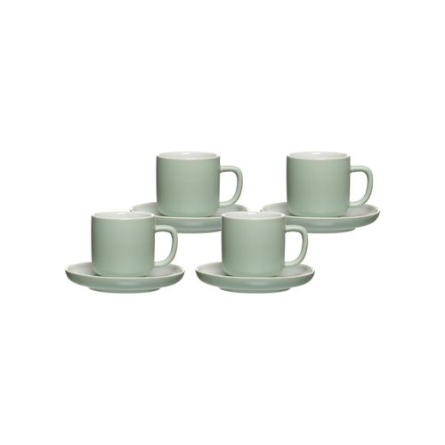 4260762061480 - Espressotassen mit Untertassen Jasper 100 ml 4er Set 4260762061480 - Espressotassen mit Untertassen Jasper 100 ml 4er Set