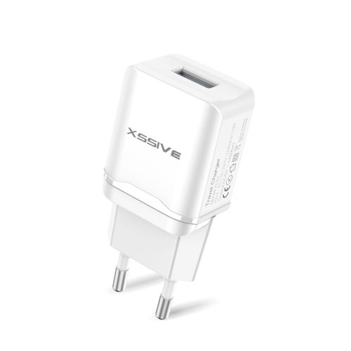 4255698298376 - 5W Travel USB Home Charger 1A Max Ladegerät mit 1m USB Kabel weiß 4255698298376 - 5W Travel USB Home Charger 1A Max Ladegerät mit 1m USB Kabel weiß