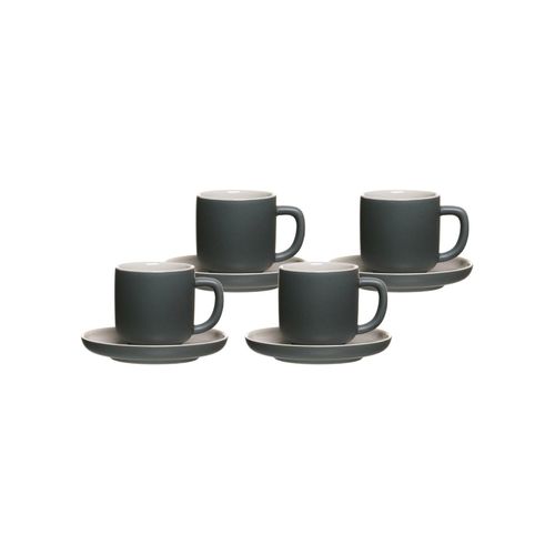 4260762061978 - Espressotassen mit Untertassen Jasper 100 ml 4er Set 4260762061978 - Espressotassen mit Untertassen Jasper 100 ml 4er Set
