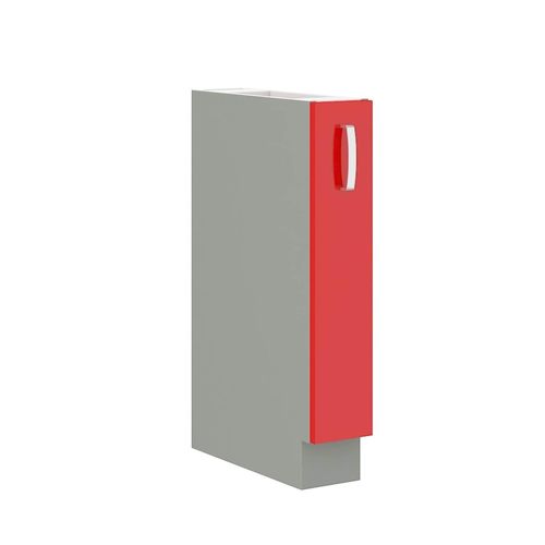 4260304598917 - Küchen Preisbombe - Küche Bianca Rose Hochglanz Rot Unterschrank 15 cm Schrankauszug Küchenschrank 4260304598917 - Küchen Preisbombe - Küche Bianca Rose Hochglanz Rot Unterschrank 15 cm Schrankauszug Küchenschrank