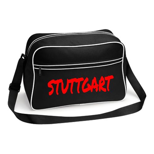 4068859512859 - multifanshop Retrotasche - Stuttgart - Textmarker - Druck rot - Tasche 4068859512859 - multifanshop Retrotasche - Stuttgart - Textmarker - Druck rot - Tasche