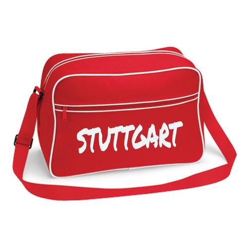 4068859512842 - multifanshop Retrotasche - Stuttgart - Textmarker - Druck weiß - Tasche 4068859512842 - multifanshop Retrotasche - Stuttgart - Textmarker - Druck weiß - Tasche