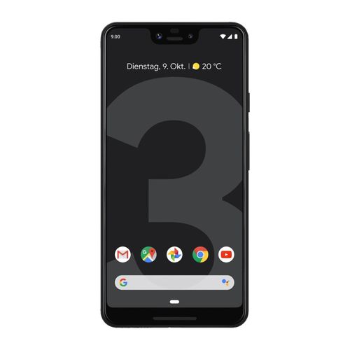 0842776108760 - Pixel 3 XL 64 GB Schwarz Ohne Vertrag I 24 M Gratis Garantie 0842776108760 - Pixel 3 XL 64 GB Schwarz Ohne Vertrag I 24 M Gratis Garantie