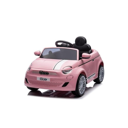 3800933000361 - Kinder Elektroauto Fiat 500 Fernbedienung Sicherheitsgurt MP3 USB pink 3800933000361 - Kinder Elektroauto Fiat 500 Fernbedienung Sicherheitsgurt MP3 USB pink