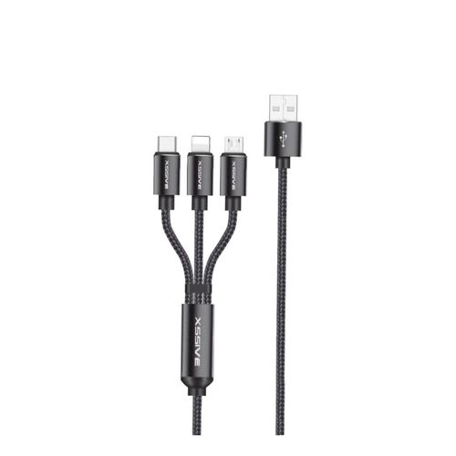 4252021394293 - 3in1 Charge usb Kabel 12 Meter 24A Schnell-Ladekabel geflochten 4252021394293 - 3in1 Charge usb Kabel 12 Meter 24A Schnell-Ladekabel geflochten