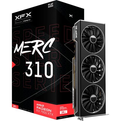 0840191500640 - Grafikkarte AMD Radeon RX 7900 XTX MERC 310 24 GB GDDR6-SDRAM PCIe HDMI® DisplayPort AMD FreeSync 0840191500640 - Grafikkarte AMD Radeon RX 7900 XTX MERC 310 24 GB GDDR6-SDRAM PCIe HDMI® DisplayPort AMD FreeSync
