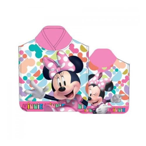 8435631312772 - Minnie Maus Praktischer Baumwoll Poncho für Kinder mit Kapuze 8435631312772 - Minnie Maus Praktischer Baumwoll Poncho für Kinder mit Kapuze