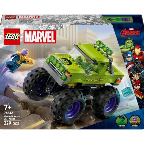 5702017817859 - 76312 Marvel Super Heroes Marvel Hulk-Truck vs Thanos Konstruktionsspielzeug 5702017817859 - 76312 Marvel Super Heroes Marvel Hulk-Truck vs Thanos Konstruktionsspielzeug