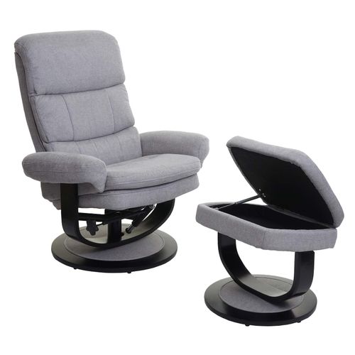 4057651306056 - Relaxsessel MCW-C16 Fernsehsessel TV-Sessel Hocker mit Staufach MVG-zertifiziert ~ Stoff Textil hellgrau 4057651306056 - Relaxsessel MCW-C16 Fernsehsessel TV-Sessel Hocker mit Staufach MVG-zertifiziert ~ Stoff Textil hellgrau