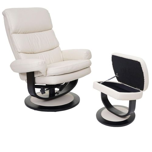 4057651176772 - Relaxsessel MCW-C16 Fernsehsessel TV-Sessel Hocker mit Staufach MVG-zertifiziert ~ Kunstleder creme 4057651176772 - Relaxsessel MCW-C16 Fernsehsessel TV-Sessel Hocker mit Staufach MVG-zertifiziert ~ Kunstleder creme
