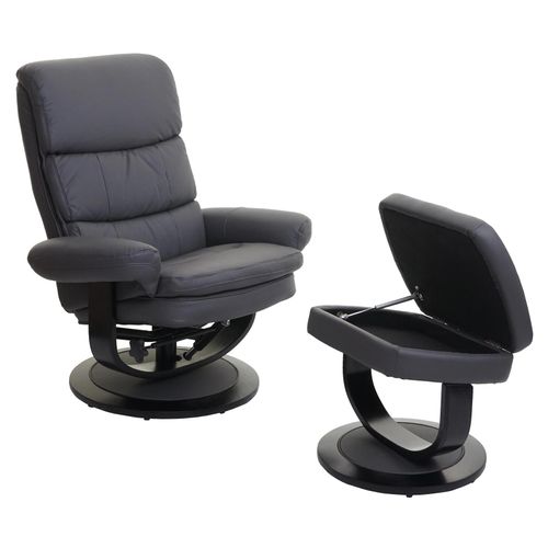 4057651305998 - Relaxsessel MCW-C16 Fernsehsessel TV-Sessel Hocker mit Staufach MVG-zertifiziert ~ Kunstleder mattgrau 4057651305998 - Relaxsessel MCW-C16 Fernsehsessel TV-Sessel Hocker mit Staufach MVG-zertifiziert ~ Kunstleder mattgrau