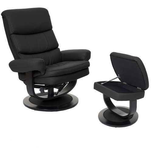 4057651197326 - Relaxsessel MCW-C16 Fernsehsessel TV-Sessel Hocker mit Staufach MVG-zertifiziert ~ Kunstleder schwarz 4057651197326 - Relaxsessel MCW-C16 Fernsehsessel TV-Sessel Hocker mit Staufach MVG-zertifiziert ~ Kunstleder schwarz