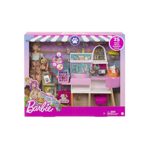 0887961904093 - Barbie Haustier-Salon Spielset mit Puppe Anziehpuppe mit Zubehör mehrfarbig 0887961904093 - Barbie Haustier-Salon Spielset mit Puppe Anziehpuppe mit Zubehör mehrfarbig