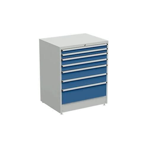 6416763071012 - Schubladenschrank 7 Schubladen B 910 x T 715 x H 1100 mm 6416763071012 - Schubladenschrank 7 Schubladen B 910 x T 715 x H 1100 mm