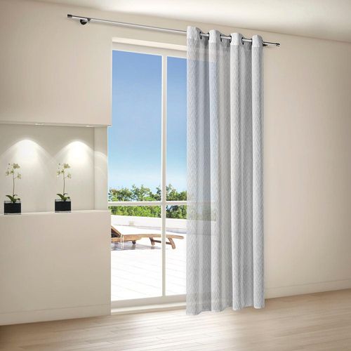 4007863685234 - Gardine Penny Gr 1 grau B140cm H245cm Wirkware Polyester Gardinen Ösenschal Penny bedruckt 4007863685234 - Gardine Penny Gr 1 grau B140cm H245cm Wirkware Polyester Gardinen Ösenschal Penny bedruckt