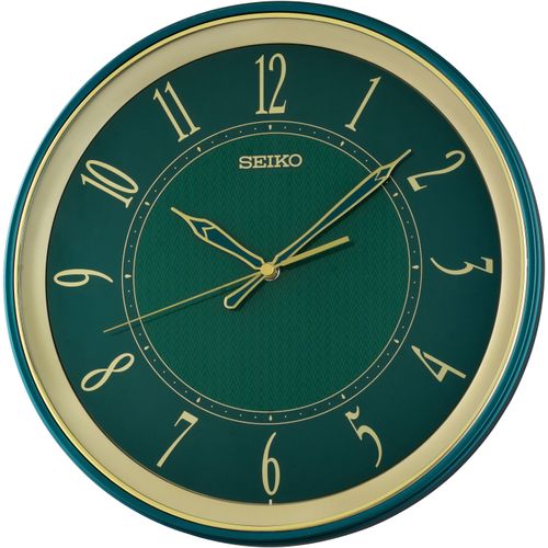 4517228841361 - Wanduhr SEIKO grün Wanduhren H 45cm Quarzuhr durchlaufende Sekunde Küche Büro Wohnzimmer Esszimmer 4517228841361 - Wanduhr SEIKO grün Wanduhren H 45cm Quarzuhr durchlaufende Sekunde Küche Büro Wohnzimmer Esszimmer