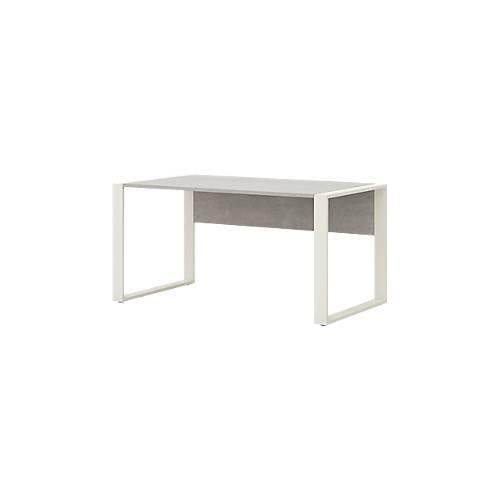 4050211956241 - Home Office Schreibtisch TEMPIO Rechteck Kufen B 1200 x T 800 x H 740 mm weiß + Kabelführungsbügel 4050211956241 - Home Office Schreibtisch TEMPIO Rechteck Kufen B 1200 x T 800 x H 740 mm weiß + Kabelführungsbügel