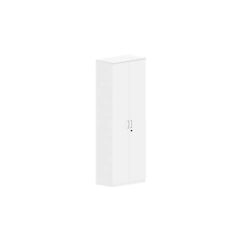 4250510851838 - Flügeltürenschrank BEXXSTAR 6 Ordnerhöhen Holztüren H 2225 mm weiß