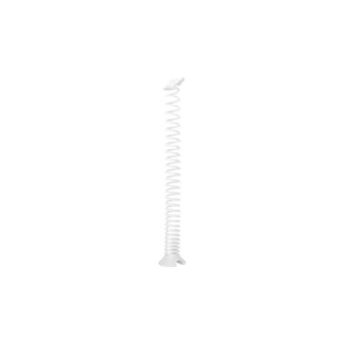 8022543138356 - Kabelspirale Ausziehhöhe 1300 mm Ø 90 mm vertikal bis zum Boden universell Kunststoff weiß