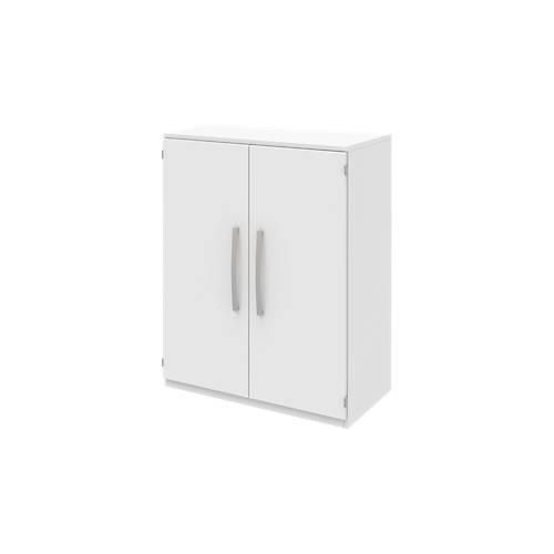 4004479480659 - Aktenschrank BARI 3 Ordnerhöhen 2 Böden B 819 x T 430 x H 1117 mm weiß 4004479480659 - Aktenschrank BARI 3 Ordnerhöhen 2 Böden B 819 x T 430 x H 1117 mm weiß