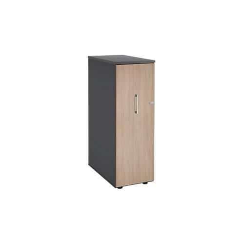 4251898813968 - Genius Hochcontainer TETRIS WOOD 3 Schübe + 1 Utensilienauszug B 424 x T 803 x H 1296 mm graphit Eiche