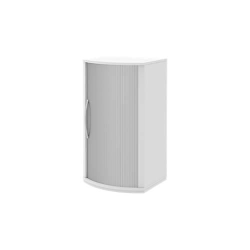4004479481694 - Rollladen-Schiebetürenschrank BARI 3 OH 2 Böden Griff links B 600 x T 530 430 x H 1117 mm weiß 4004479481694 - Rollladen-Schiebetürenschrank BARI 3 OH 2 Böden Griff links B 600 x T 530 430 x H 1117 mm weiß