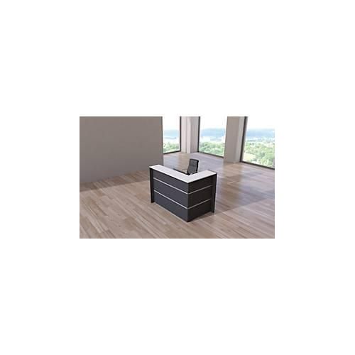 4044917435247 - Eck-Theke Faro melaminharzbeschichtet ABS-Kanten B 1500 x T 950 x H 1080 mm anthrazit 4044917435247 - Eck-Theke Faro melaminharzbeschichtet ABS-Kanten B 1500 x T 950 x H 1080 mm anthrazit
