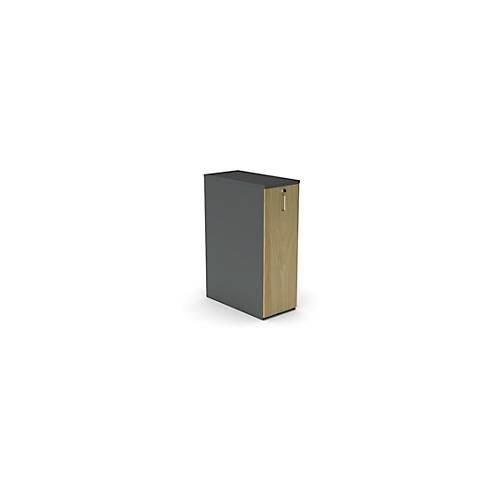 5900978557153 - Hochcontainer Big Tower BEXXSTAR 3 Regalfächer rechts abschließbar B 400 x T 800 x H 1155 mm dunkelgrau Eiche 5900978557153 - Hochcontainer Big Tower BEXXSTAR 3 Regalfächer rechts abschließbar B 400 x T 800 x H 1155 mm dunkelgrau Eiche