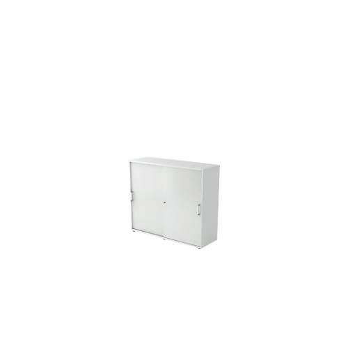 4032062122761 - Schiebetürenschrank TARVIS 3 Ordnerhöhen B 1200 x T 400 x H 1100 mm abschließ- & stapelbar lichtgrau 4032062122761 - Schiebetürenschrank TARVIS 3 Ordnerhöhen B 1200 x T 400 x H 1100 mm abschließ- & stapelbar lichtgrau