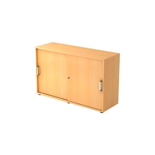 4032062122747 - Schiebetürenschrank TARVIS 2 Ordnerhöhen B 1200 x T 400 x H 748 mm abschließ- & stapelbar Buche-Dekor 4032062122747 - Schiebetürenschrank TARVIS 2 Ordnerhöhen B 1200 x T 400 x H 748 mm abschließ- & stapelbar Buche-Dekor