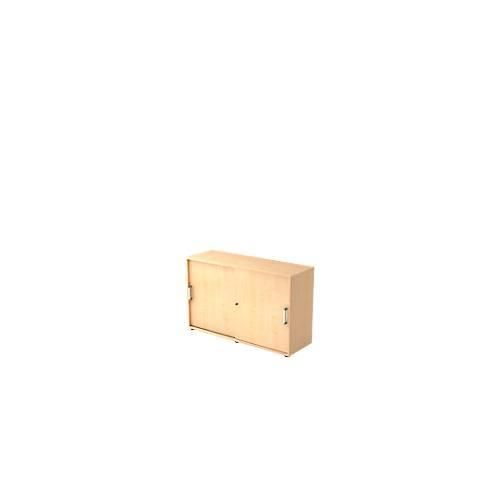 4032062122723 - Schiebetürenschrank TARVIS 2 Ordnerhöhen B 1200 x T 400 x H 748 mm abschließ- & stapelbar Ahorn-Dekor 4032062122723 - Schiebetürenschrank TARVIS 2 Ordnerhöhen B 1200 x T 400 x H 748 mm abschließ- & stapelbar Ahorn-Dekor