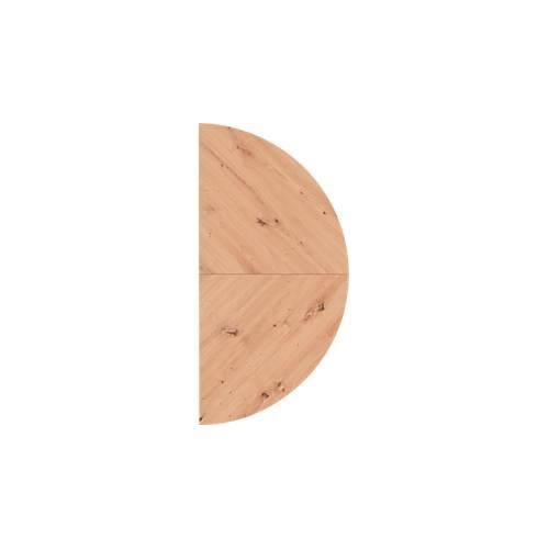 4032062193518 - Ansatztisch Breno für Schreibtische Breno ⌀ 1600 mm Asteiche Graphit