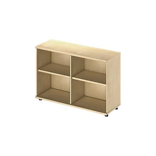 4251898805727 - Genius Regal TETRIS WOOD 2 OH Höhe inkl Gleiter B 1200 mm Ahorn-Dekor