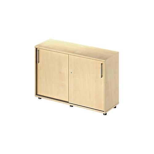4251898805987 - Genius Schiebetürenschrank TETRIS WOOD 2 OH B 1200 mm Höhe inkl Gleiter Ahorn-Dekor 4251898805987 - Genius Schiebetürenschrank TETRIS WOOD 2 OH B 1200 mm Höhe inkl Gleiter Ahorn-Dekor