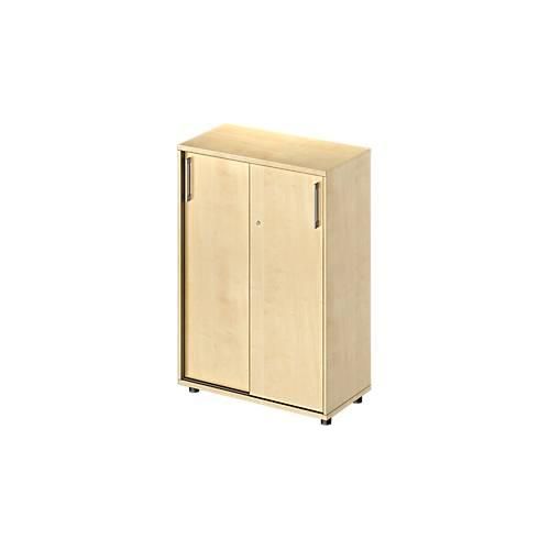 4251898806007 - Genius Schiebetürenschrank TETRIS WOOD 3 OH B 800 mm Höhe inkl Gleiter Ahorn-Dekor 4251898806007 - Genius Schiebetürenschrank TETRIS WOOD 3 OH B 800 mm Höhe inkl Gleiter Ahorn-Dekor
