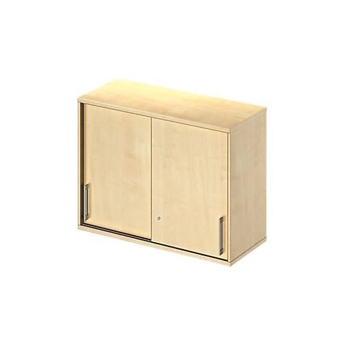 4251898806045 - Genius Aufsatz-Schiebetürenschrank TETRIS WOOD 2 OH B 1000 mm Höhe inkl Gleiter Ahorn-Dekor 4251898806045 - Genius Aufsatz-Schiebetürenschrank TETRIS WOOD 2 OH B 1000 mm Höhe inkl Gleiter Ahorn-Dekor