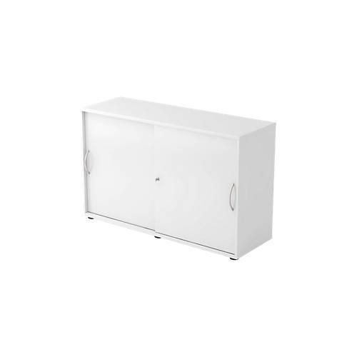 4032062140161 - Schiebetürenschrank TARA 2 Ordnerhöhen B 1200 x T 400 x H 748 mm abschließ- & stapelbar lichtgrau 4032062140161 - Schiebetürenschrank TARA 2 Ordnerhöhen B 1200 x T 400 x H 748 mm abschließ- & stapelbar lichtgrau