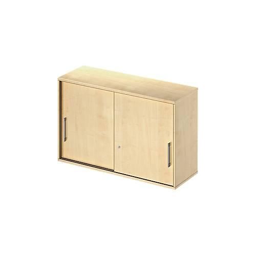 4251898806052 - Genius Aufsatz-Schiebetürenschrank TETRIS WOOD 2 OH B 1200 mm Höhe inkl Gleiter Ahorn-Dekor 4251898806052 - Genius Aufsatz-Schiebetürenschrank TETRIS WOOD 2 OH B 1200 mm Höhe inkl Gleiter Ahorn-Dekor