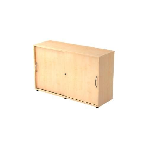 4032062140147 - Schiebetürenschrank TARA 2 Ordnerhöhen B 1200 x T 400 x H 748 mm abschließ- & stapelbar Ahorn-Dekor 4032062140147 - Schiebetürenschrank TARA 2 Ordnerhöhen B 1200 x T 400 x H 748 mm abschließ- & stapelbar Ahorn-Dekor