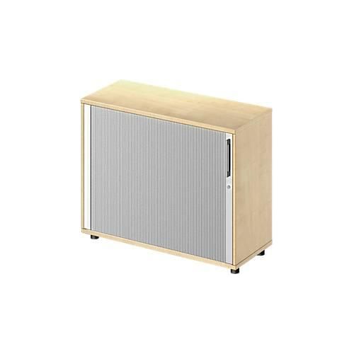 4251898806106 - Genius Querrollladenschrank TETRIS WOOD 2 OH B 1000 mm Höhe inkl Gleiter Ahorn-Dekor 4251898806106 - Genius Querrollladenschrank TETRIS WOOD 2 OH B 1000 mm Höhe inkl Gleiter Ahorn-Dekor