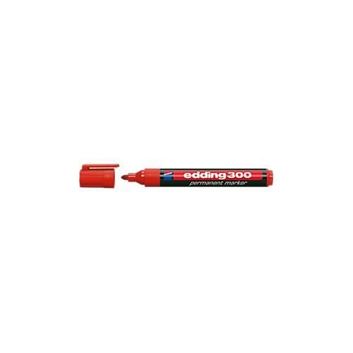 4004764390571 - edding 300 Permanentmarker Mittel Rundspitze 15 - 3 mm Rot Nachfüllbar Wasserbeständig 4004764390571 - edding 300 Permanentmarker Mittel Rundspitze 15 - 3 mm Rot Nachfüllbar Wasserbeständig
