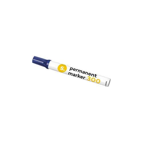 4250510885819 - Permanentmarker Schäfer Shop 300 Rundspitze Strichbreite 15-3 mm wasserfest offen lagerfähig Aluminium & Kunststoff blau 1 Stück 4250510885819 - Permanentmarker Schäfer Shop 300 Rundspitze Strichbreite 15-3 mm wasserfest offen lagerfähig Aluminium & Kunststoff blau 1 Stück