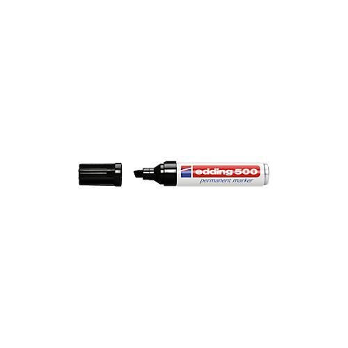 4004764329625 - edding 500 Permanentmarker Breit Keilspitze 2 - 7 mm Schwarz Nachfüllbar Wasserbeständig 4004764329625 - edding 500 Permanentmarker Breit Keilspitze 2 - 7 mm Schwarz Nachfüllbar Wasserbeständig
