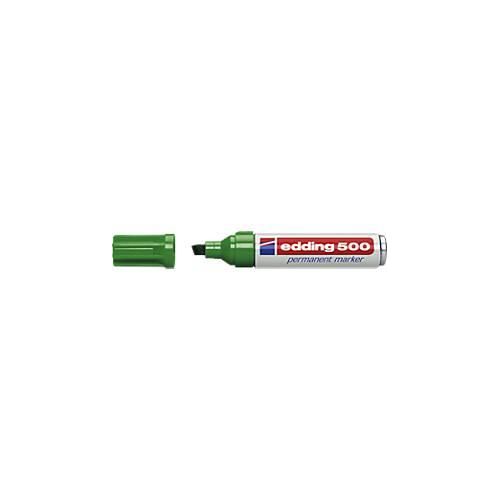4004764329656 - edding 500 Permanentmarker Breit Keilspitze 2 - 7 mm Grün Nachfüllbar Wasserbeständig 4004764329656 - edding 500 Permanentmarker Breit Keilspitze 2 - 7 mm Grün Nachfüllbar Wasserbeständig