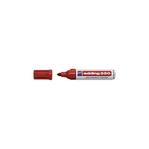 4004764023776 - Permanentmarker 550 rot 3-4mm Rundspitze 4004764023776 Edding 4004764023776 - Permanentmarker 550 rot 3-4mm Rundspitze 4004764023776 Edding