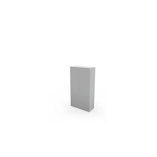 4251898806267 - Genius Flügeltürenschrank TETRIS WALL 5 Ordnerhöhen Türanschlag rechts B 1000 x T 440 x H 1880 mm lichtgrau 4251898806267 - Genius Flügeltürenschrank TETRIS WALL 5 Ordnerhöhen Türanschlag rechts B 1000 x T 440 x H 1880 mm lichtgrau